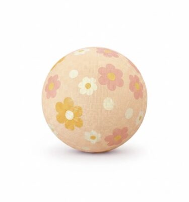 Pelota Flores Estampada - 18 cm